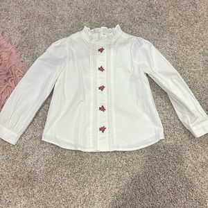 Girls shirt, Janie and jack size 4